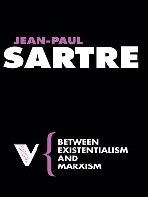 cover image of Between Existentialism and Marxism